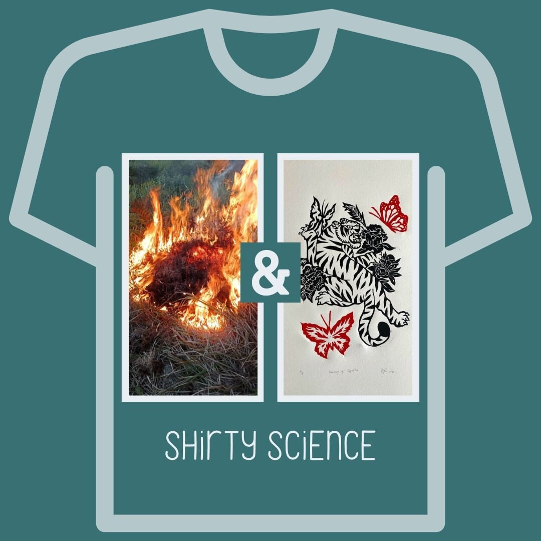 @olicostello is passionate about cultural fire management and aims to best understand how to care for Country with fire. 
Together with @sydfarey, they have designed a shirt that is sure to create sparks. 
But will it be Australia's Favourite Scien